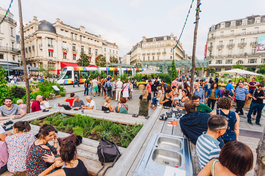 Angers terrasse