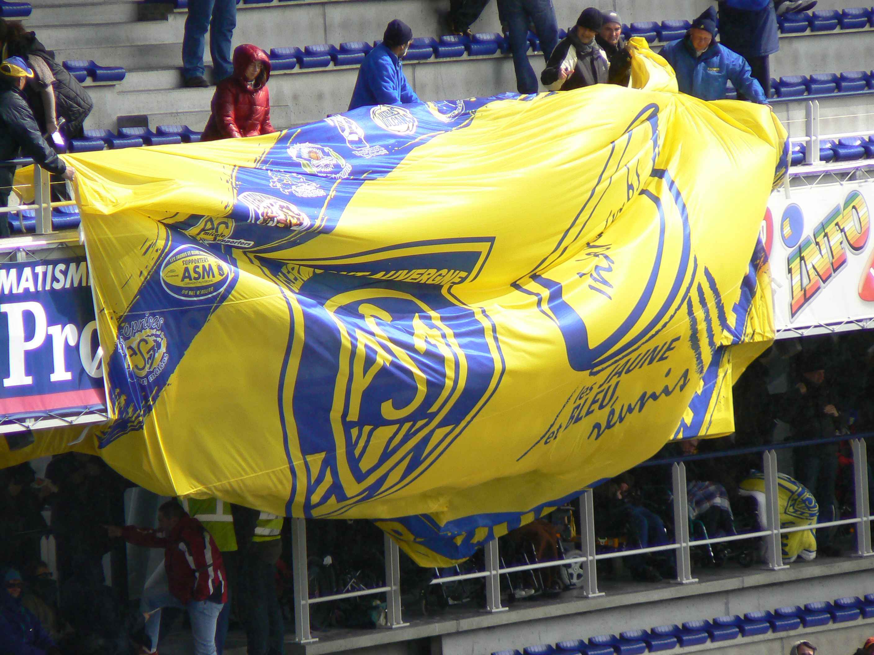 baniere asm clermont