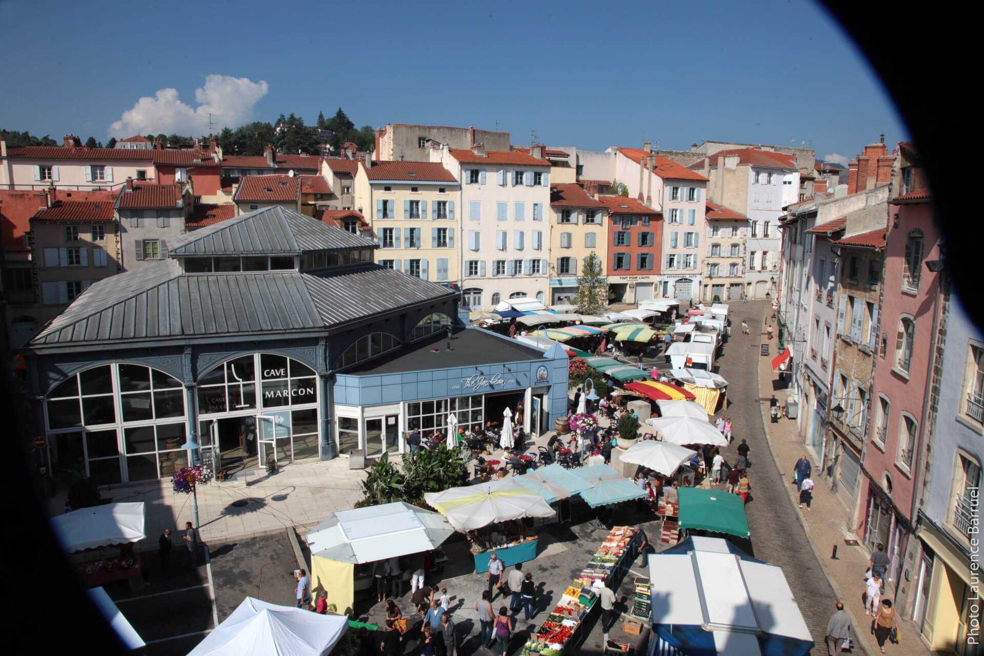 Puy-en-velay marché cave marcon