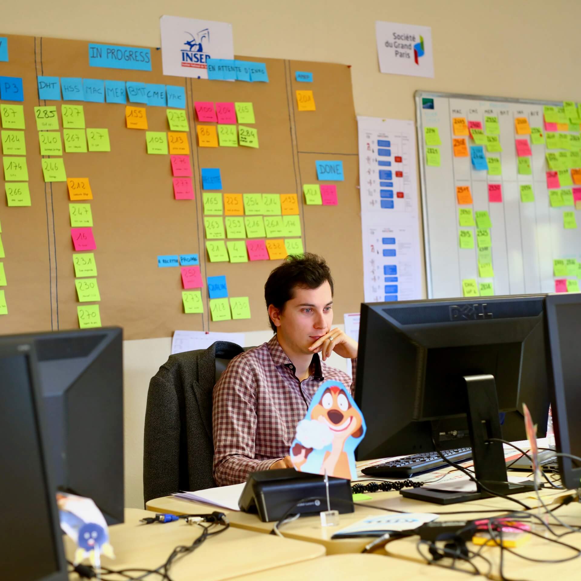 Sopra Steria bureau ordinateur